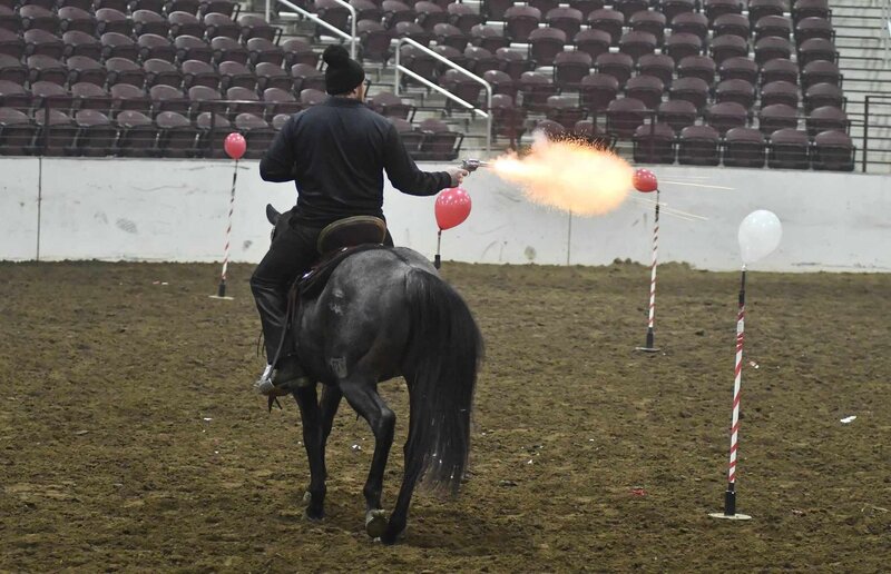 4 YEAR OLD 15 HAND BLUE ROAN GELDING +++VIDEO+++