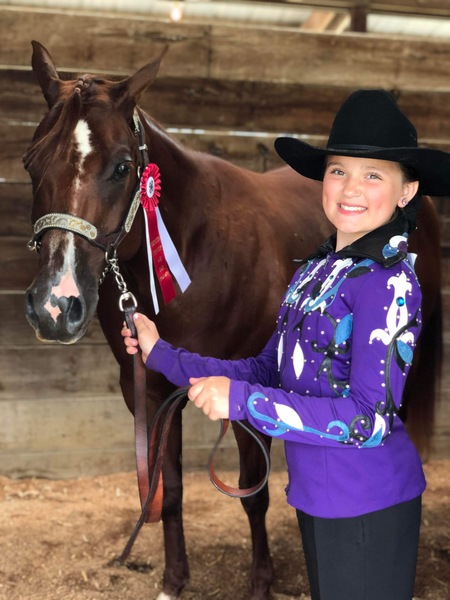 14.2 Talented 4H & Cow Horse Mare In Foal 
