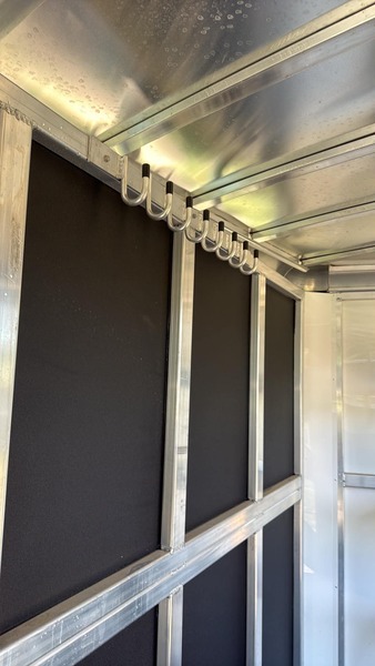 Like New 2025 Aluminum 3 Horse Bumper Pull