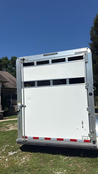Like New 2025 Aluminum 3 Horse Bumper Pull