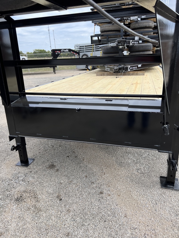 Deckover Flatbed Trailer *40ft* Slide Out Ramps*