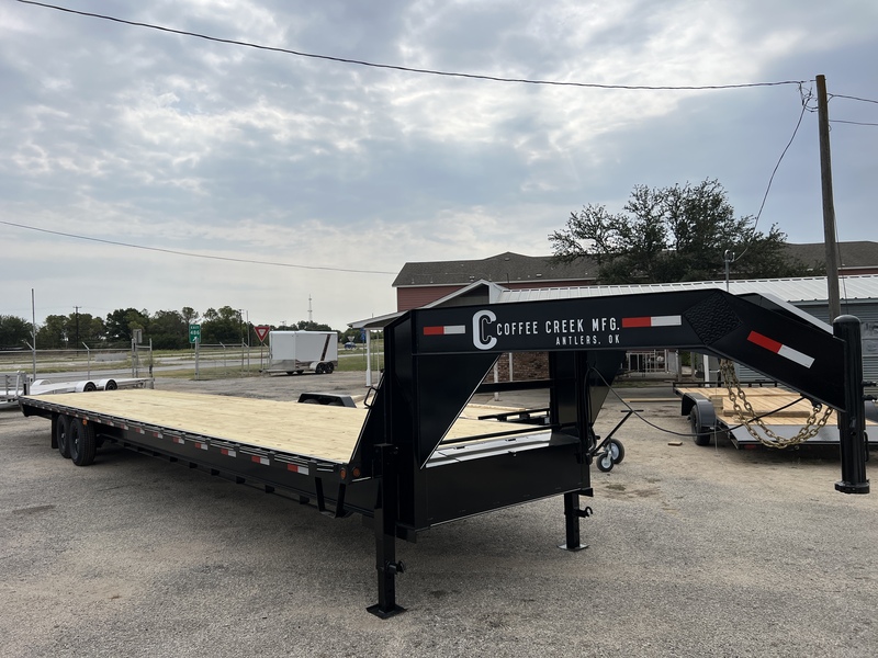 Deckover Flatbed Trailer *40ft* Slide Out Ramps*