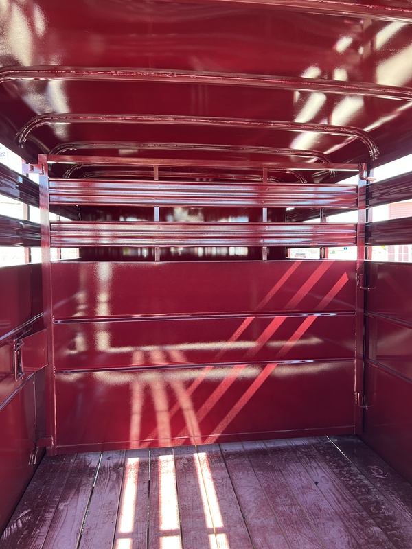 Trailer Stock Load * Extra Wide* Large Escape Door