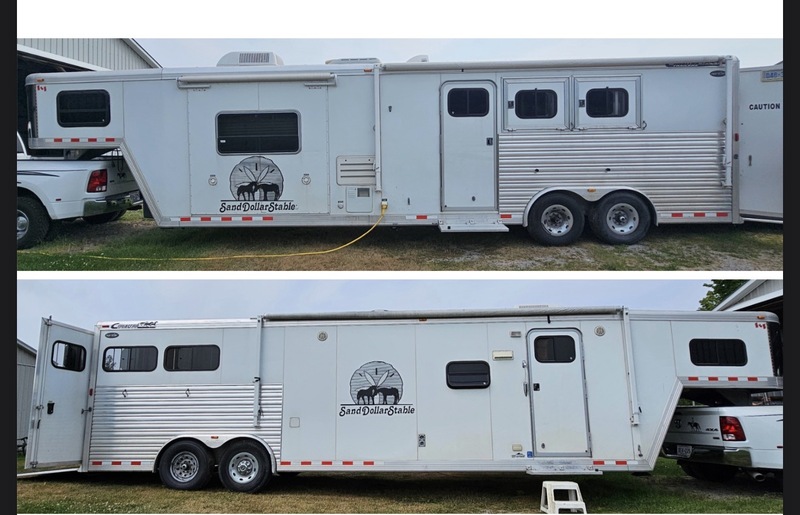 2 Horse Cimarron With Large LQ and Slide